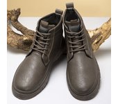 Martin botas otoño nuevas botas de cuero de los hombres de alta parte superior casual zapatos de cuero