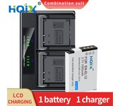 HQIX for Nikon S31 S70 S610 S620 S630 S640 S710 S6000 S6100 S6150 S6200 Keymission170 360 Camera EN-EL12 Dual Charger Battery
