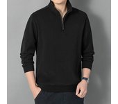 Derong men's sportswear, half zip sweater, suitable for autumn and winter