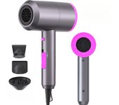 Nuevo secador de pelo portátil de alta velocidad, secador de pelo en forma de T de iones negativos para el hogar, regalo