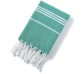 Pack of 2 100% Cotton,Quick Dry Absorbent Cotton Beach Towels,Lightweight,Sand Free,90x180 cm,suitable for 1 person