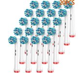 Toothbrush Heads for Oral B Sensitive Clean Professional Care: 500, Triumph Professional Care: 9000, Sensitive Clean