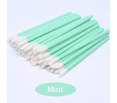 100PCS Lip Applicators Disposable Lip Brushes Make Up Doe Foot Lip Gloss Applicator Eyeshadow Lipstick Lint Free Lash wands