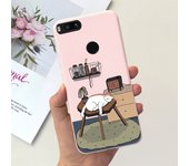 For Funda Xiaomi Mi A1 / Xiaomi Mi 5X Case Cover Fashion Jelly Bumper Shell Soft Matte Liquid Silicone MiA1 Xiaomi A1 Housing