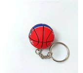 3D basketball model keychain, sports fan souvenir, car decoration collection men's gift keychain