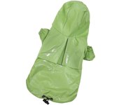 Durable Waterproof Dog Raincoat Button Design Polyurethane Fibre Pet Coat Double Layered Snowproof Pet Poncho Bulldog