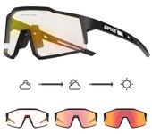 gafas de sol fotocromáticas rojas para ciclismo, lentes deportivas para bicicleta de montaña