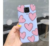For Xiaomi Redmi Note 9 Pro 5G Case Love Heart Soft Tpu Phone Bumpers Shell Funda on For Redmi Note 9 Pro Note9s 9Pro Back Cover