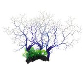Creative Decorative Willow Iron Tree Landscape TPC Colorful Aquarium Simulation Tree Lifelike Underwater Ornament Fish Tank