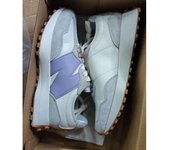 Leten Hot Sale For Women NB 327 Sneakers Low Cut Non-slip Running Shoes with box Work shoes