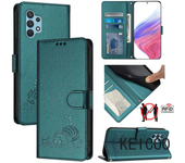 Para Samsung Galaxy A31 A32 A33 A34 A35 A40 A41 4G 5G EU Solapa Anti - Raspado Billetera Clip Carcasa De Enchufe