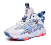 Brand Kids Sneakers Outdoor Sports Tennis Shoes Boys High Top Basketball Shoes Children Non-slip Running Shoes Sport Shoes