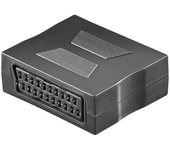 Electro Dh Adaptador Euroconector Hembra-Hembra Prolongador 37.408 - Conectores Contactos Rectos