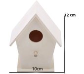 Pet Bird House Parakeet Nest Box Bird House Budgie Wood Breeding Box For Lovebirds Parrotlets Mating Box