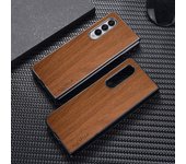 Case for Samsung Galaxy Z Fold 5 Fold4 zfold3 5G bamboo wood pattern Leather cover for galaxy z fold5 fold 4 3 zfold5 case capa