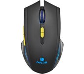NGS - GMX-200 ratón Juego Ambidextro Óptico 3200 DPI NGS-GAMING-0280