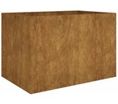 vidaXL Jardinera acero corten Dimensiones 40 x 41 x 40 cm,  80 x 40 x 40 cm,  120 x 40 x 40 cm y mas