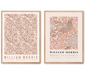 Set de 2 cuadros calidad premium con marco de madera - 30x40 cm o 50x70 cm - POSTER LAB
