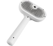 Cepillo para gatos Cepillo para Perros para Mascotas, Peine Quita Pelos para Mascotas con Depósito de agua y Spray, Limpia el Pelo de la Mascota del Cepillo con un Botón, Recargable por USB
