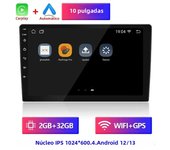 BOSSCAR 2Din Car Radio Android Carplay 7/9/10Inch Universal Touchscreen Wireless GPS Multimedia Video MP5 MP4 Player Autoradio