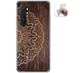 Tumundosmartphone Funda Gel TPU Xiaomi Mi Note 10 Lite Madera 06 Personalizada