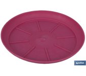 Plato Maceta Cofan Altea Cereza - Resistente