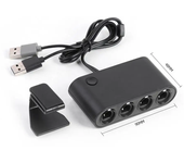 4 Ports Game Converter for GameCube GC Controller USB Adapter for Nintend Switch NGC/Wii u/PC Star Fighting Support Dropshipping