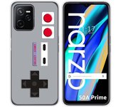 Tumundosmartphone Funda Silicona Personalizada Realme Narzo 50A Prime Diseño Consola Dibujos