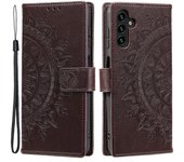 Para Samsung Galaxy A15 4G teléfono caso soporte cubierta cartera Pu Cuero teléfono Shell con Correa