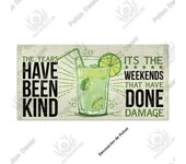 Putuo Decor-Gin Signs Wooden Wall Plaque, Wood Plaque for Door Hanging, Home Decor, Bar, Pub, Wall Decoration
