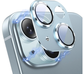 Metal Camera Lens Protector for IPhone 16 15 Pro Max 14 Plus 13 Mini 15Pro 14Pro 15Plus 13Pro Tempered Glass Protection Cover