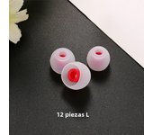 Ivinxy 12pcs Layer Silicone In-Ear Earphone Covers Cap Replacement Earbud Bud Tips Earbuds eartips Earplug Ear pads cushion