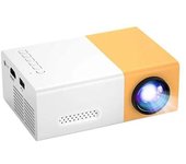 Miniproyector portátil, proyector de películas digital, pantalla grande de 20 a 60 pulgadasResolución de 1920x1080, interfaz múltiple, proyector de video inteligente