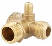Válvula de Retención Compresor Aire Macho Baño 1/2 "x 3/8" x 1/8"