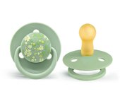 0-36 months macaron color baby silicone pacifier + pacifier chain, food grade material children's chewing fun