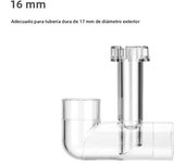 AQUAPRO Outlet Skimmer Lily Pipe Fish Tank Aquarium Inlet Outlet Inflow Pipes Water Mini Filter Accessories Fishbowl Supplies
