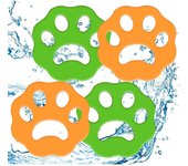 Quitapelos de mascotas para lavadora, 4 piezas, quitapelos reutilizable para lavadora, quitapelos para perros, quitapelos para mascotas