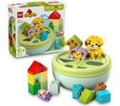 LEGO® DUPLO® Mi Primer Clasificador de Formas: Casa de los Perritos Juguete para Bebés, Fomenta el Juego de Interpretación Creativo, Actividades para Mayores de 18 Meses 10441