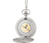 Vintage Hollow Pocket Watch Simplicity Flower Pattern Alloy Quartz Pendant Watch Necklace For Women Gathering Clock Gifts