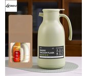 GIANXI White 1600ML Glass Thermos Bottle Home And Kitchen Thermal Water Bottle With Handle Hot Coffee Thermos Large Capacity