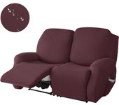 MA Funda de sofá reclinable elástica de Color sólido de 1/2/plazas, fundas de Spandex elásticas para sillón, fundas de sofá extraíbles para el hogar,función dividida,  Lazyboy, Chivas Regal Chivas