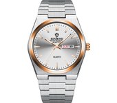 BINBOND Top Brand Luxury Men Quartz Watches Original Watch for Man Waterproof Luminous Date Week Stainless Steel Wristwatch Male
