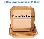 Large 23cm Air Fryer Disposable Paper Liner Non-stick Airfryer Parchment Special Baking Paper for 3-10QT Cooking/Steaming Basket