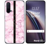 Funda Silicona para OnePlus Nord CE 5G diseño Mármol 04 Dibujos