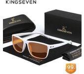 KINGSEVEN Anti-Blue Light Glasses Transparent Lens Women Men  Computer Game Glasses Blue Ray Blocking Eyeglasses