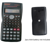 WAOW-Calculadora Científica portátil para estudiante de escuela, herramienta de enseñanza de matemáticas, 240 funciones, pantalla de 12 dígitos