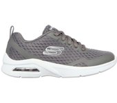Zapatillas Skechers Microspec para mujer en color gris