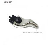 iRAZOR Men's Safety Razor Head Mach 3 Cartridge Connector for DIY Shaver Handle Holder and 3-Layer Blades Adapter 1pc