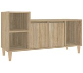Mueble TV combinadoMueble para TV madera contrachapada roble Sonoma 100x35x55 cm