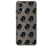 Funda Silicona Antigolpes para Motorola Edge 30 Neo 5G diseño Perros 10 Dibujos